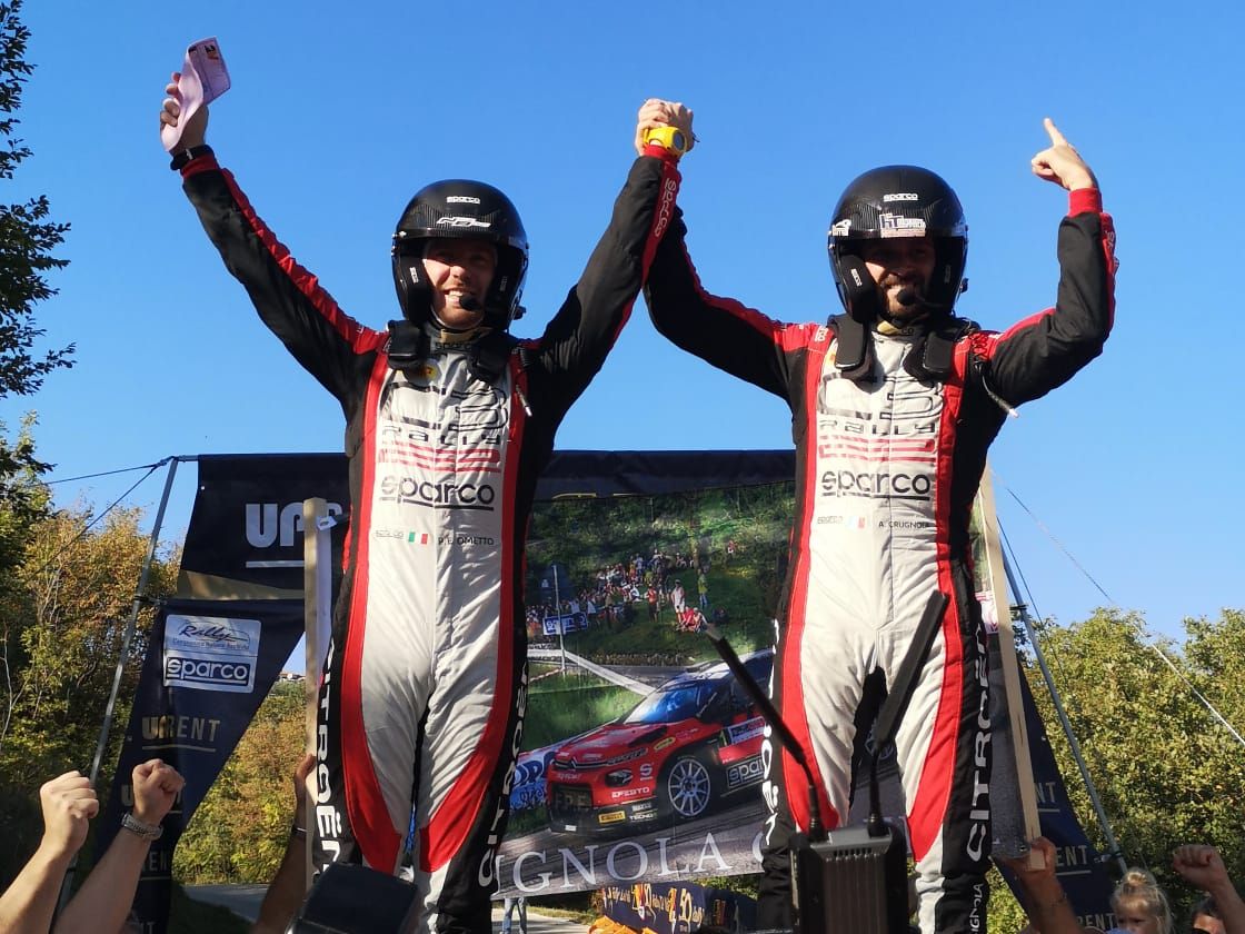 Il Rally Due Valli incorona Andrea Crugnola Campione Italiano Rally 2022