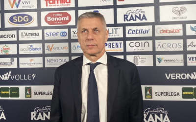 Rana Verona raggiunge le Final Four di Coppa Italia. Stoytchev: “È una ricompensa per tutto l’ambiente”