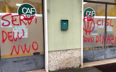 Cisl, nuova aggressione dai no-vax