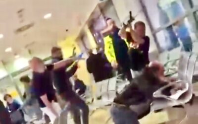 Rissa al Pronto Soccorso. La guardia guarda e gli infermieri intervengono