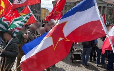 Bertaia. 25 aprile strumentalizzato con le bandiere titine