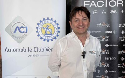 A scuola di guida sicura: all’Aleardi sale in cattedra il pilota di Formula 1 Andrea Montermini