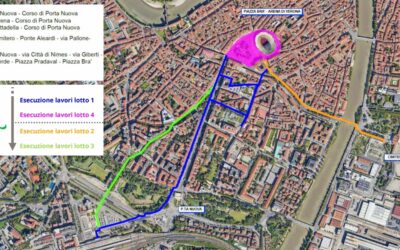 Cantieri a Verona, storia infinita: da metà luglio in Corso di Porta Nuova