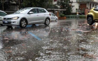 Fortunale dopo il caldo africano: in 2 ore termometro giù di 22 gradi