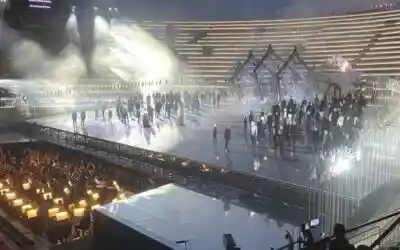 Fuori programma ProPal in Arena durante l’Aida