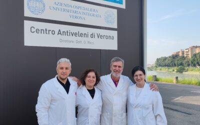 AOUI, la ricerca del Centro Antiveleni premiata come miglior pubblicazione al Congresso Internazionale di Tossicologia